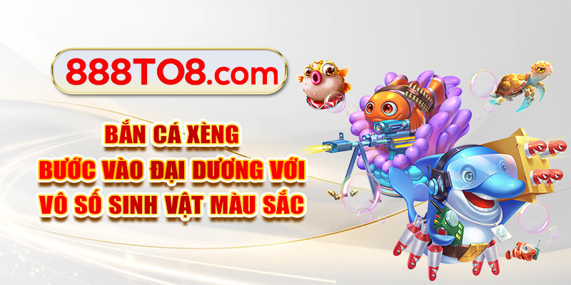 Bắn cá Xèng bước vào đại dương với vô số sinh vật màu sắc