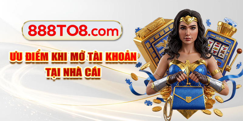 Ưu điểm khi mở tài khoản tại nhà cái